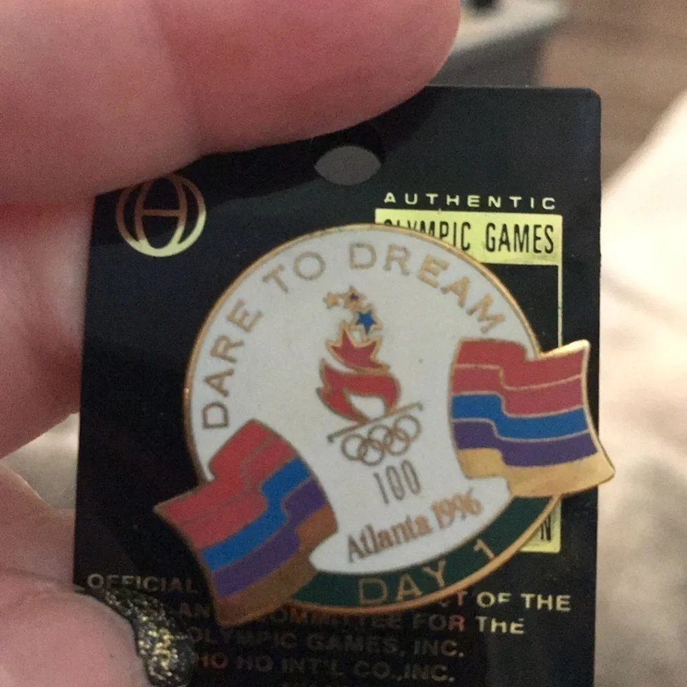 Atlanta 1996 Olympics Day 1 Pin Dare to Dream